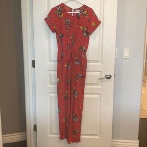 Ophelia Roe floral pants jumpsuit